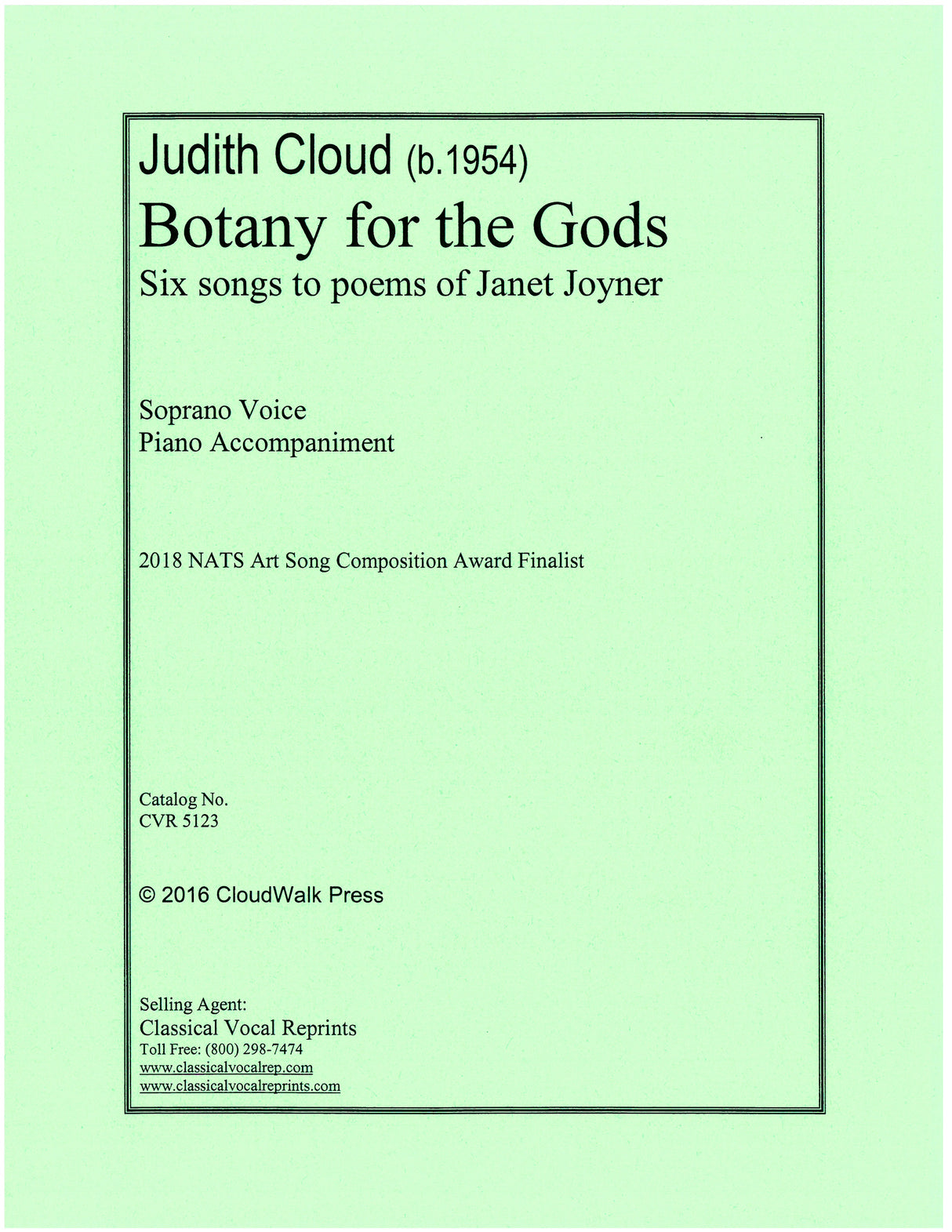 Cloud: Botany for the Gods