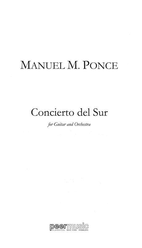 Ponce: Concierto del Sur