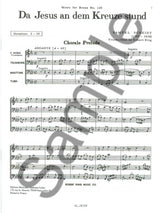 Scheidt: Da Jesus An Dem Kreuze