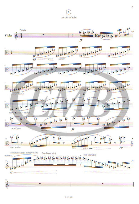 Kurtág: Hommage a R. Schumann, Op. 15d