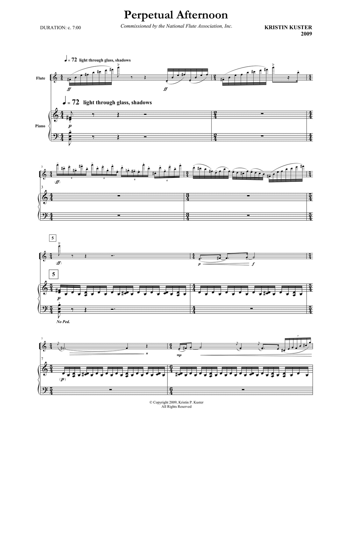 Kuster: Perpetual Afternoon