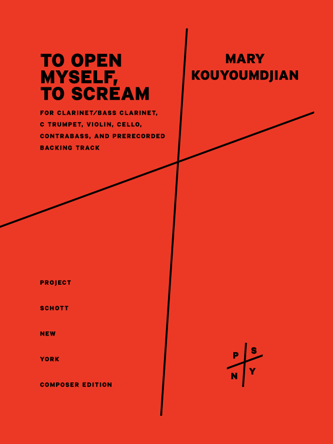 Kouyoumdjian: to open myself, to scream