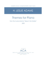 H.L. Adams: Themes for Piano from "Sleep in the Stables"