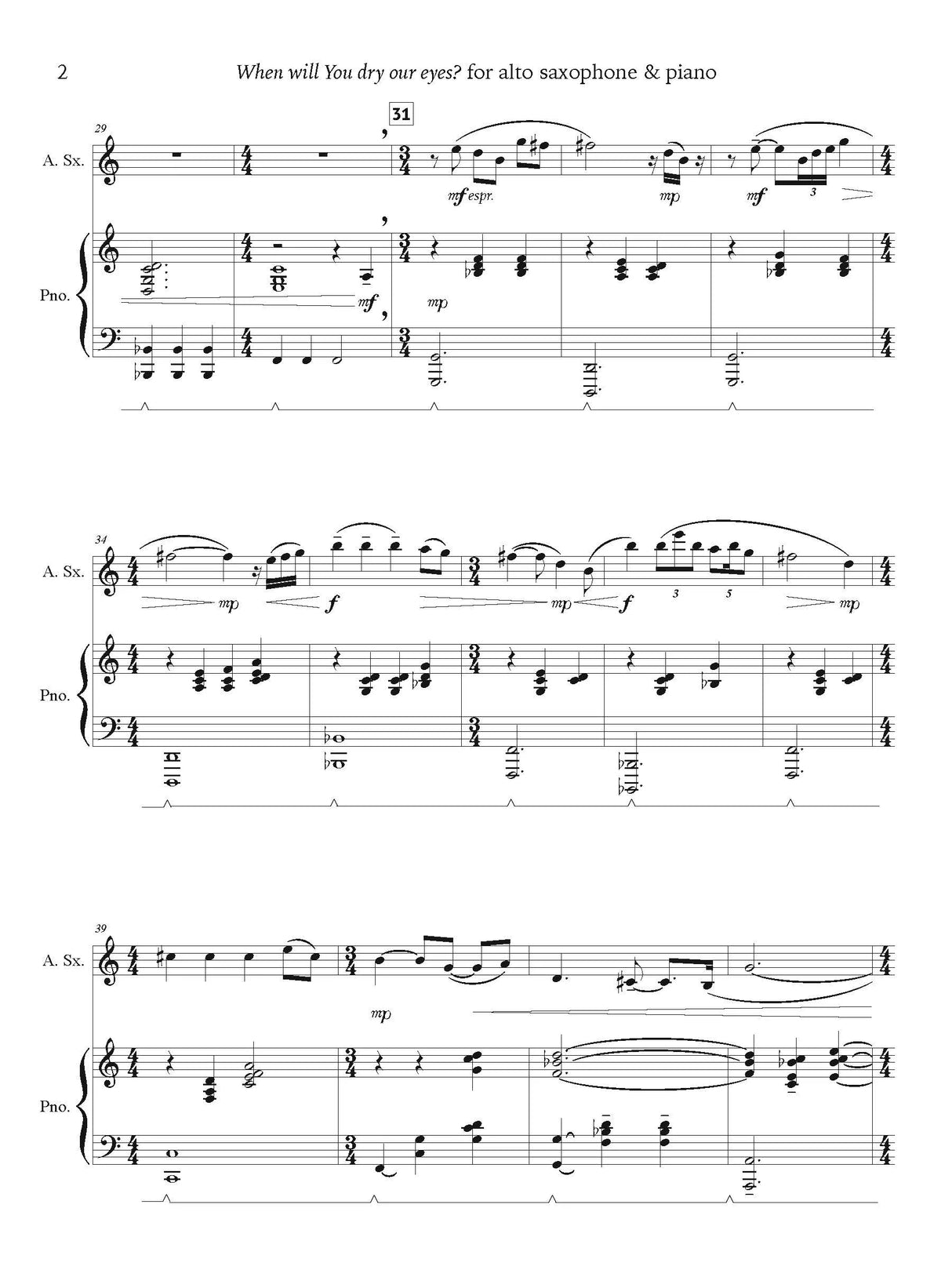 Galindo: When Will You Dry Our Eyes?