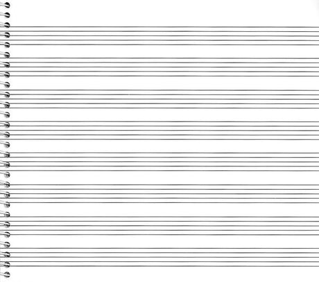 Passantino Manuscript Paper - 8" x 7"