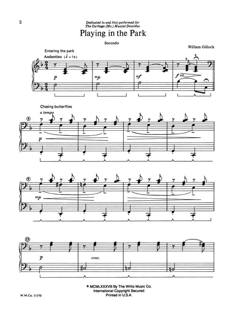 Gillock: Playing in the Park