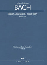 Bach: Preise, Jerusalem, den Herrn, BWV 119