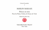 Marais: Pièces en trio