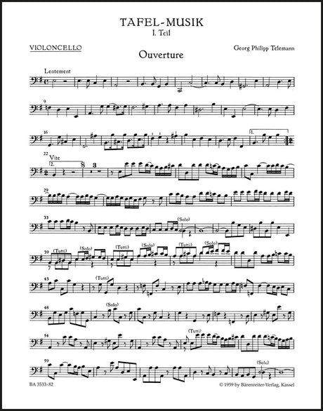 Telemann: Overture Suite and Conclusion in E Minor TWV 55:e1 & 50:5