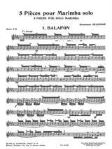 Séjourné: 5 Pieces for Marimba