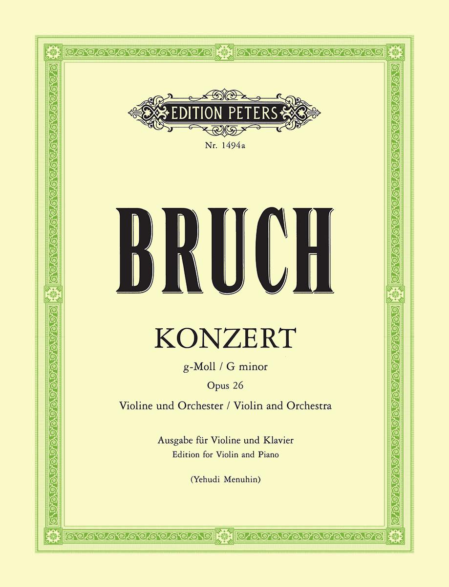 Bruch: Violin Concerto No. 1 in G Minor, Op. 26 – Ficks Music