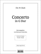 Gluck: Flute Concerto in G Major