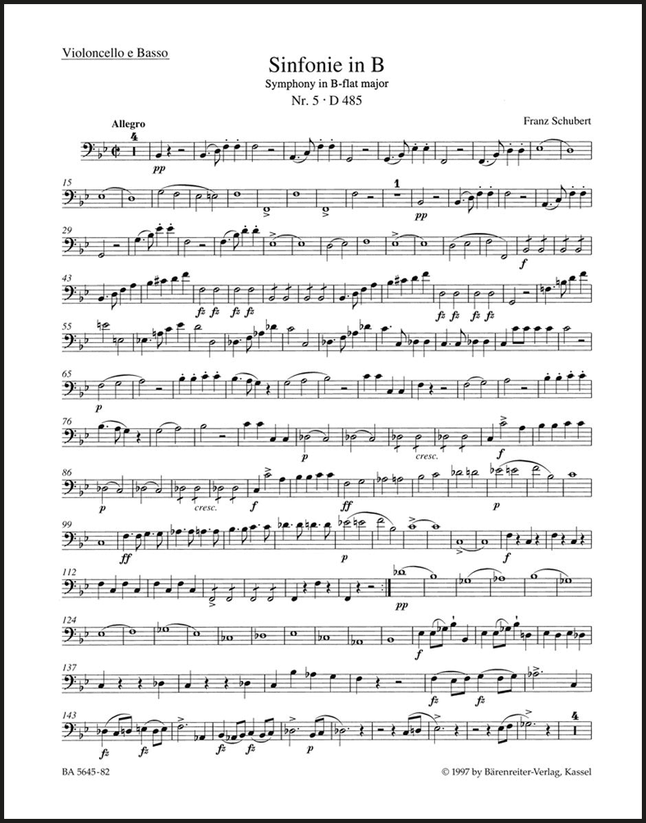 Schubert: Symphony No. 6 in C Major, D 589 – Ficks Music