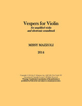 Mazzoli: Vespers
