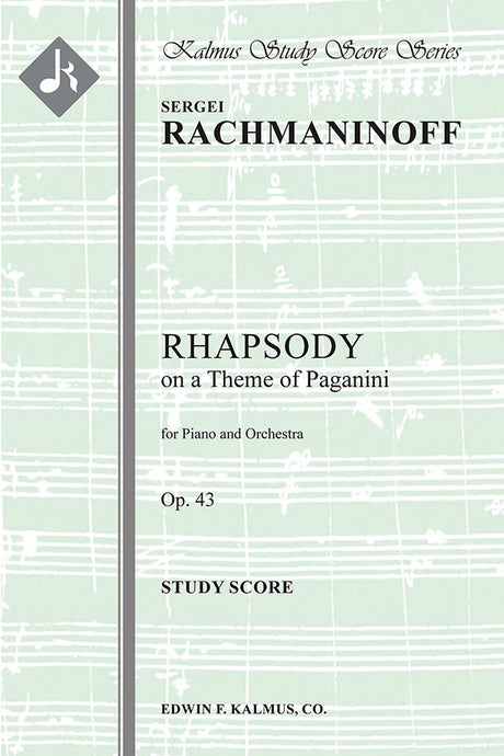 Rachmaninoff: Rhapsody on a Theme of Paganini, Op. 43