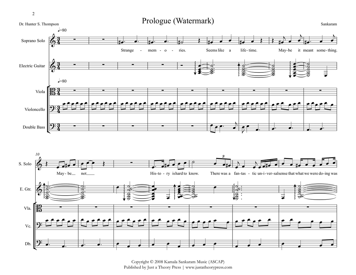 Sankaram: The Bitter Suite