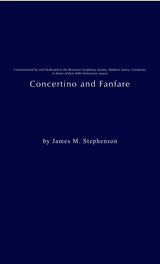 Stephenson: Concertino and Fanfare