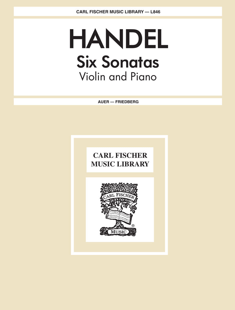 Handel: 6 Violin Sonatas