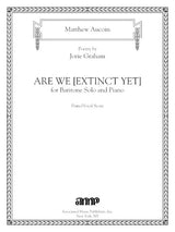Aucoin: Are we [extinct yet]
