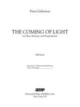 Lieberson: The Coming of Light