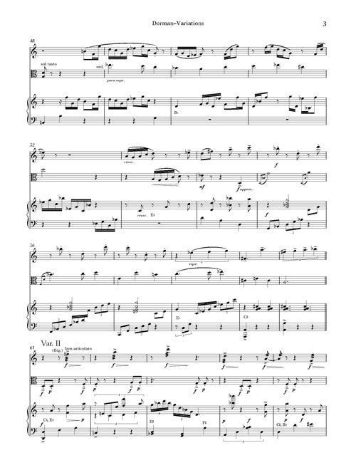 Dorman: Variations on a Simple Theme