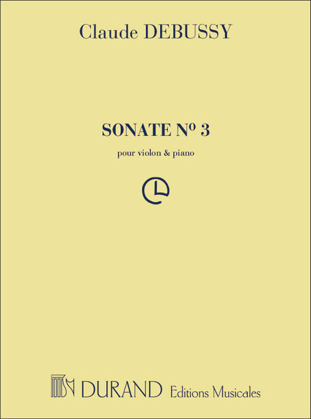 Debussy: Violin Sonata in G Minor – Ficks Music