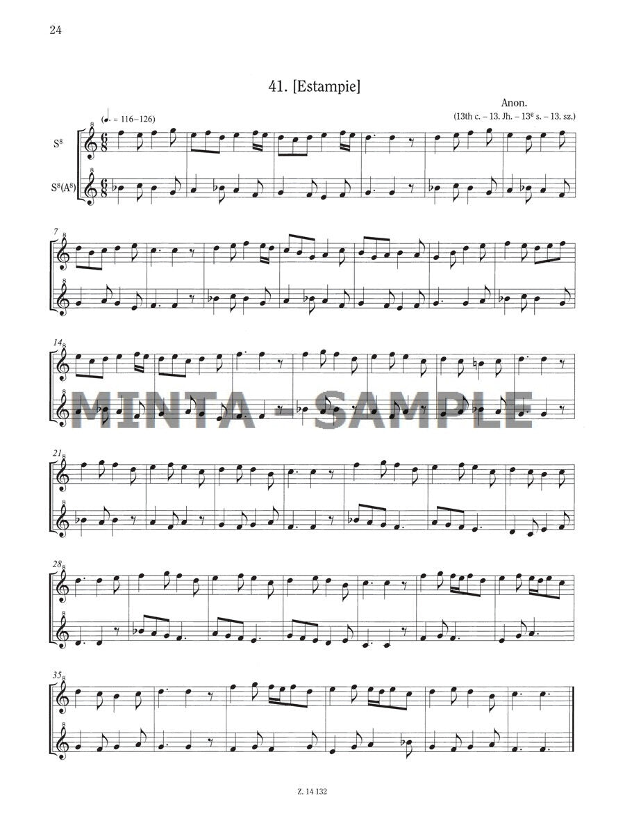 Repertoire for Music Schools - Recorder Volume 1a