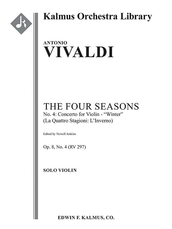 Vivaldi: Violin Concerto in F Minor, RV 297, Op. 8, No. 4 – Ficks