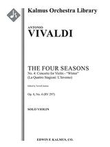 Vivaldi: Violin Concerto in F Minor, RV 297, Op. 8, No. 4