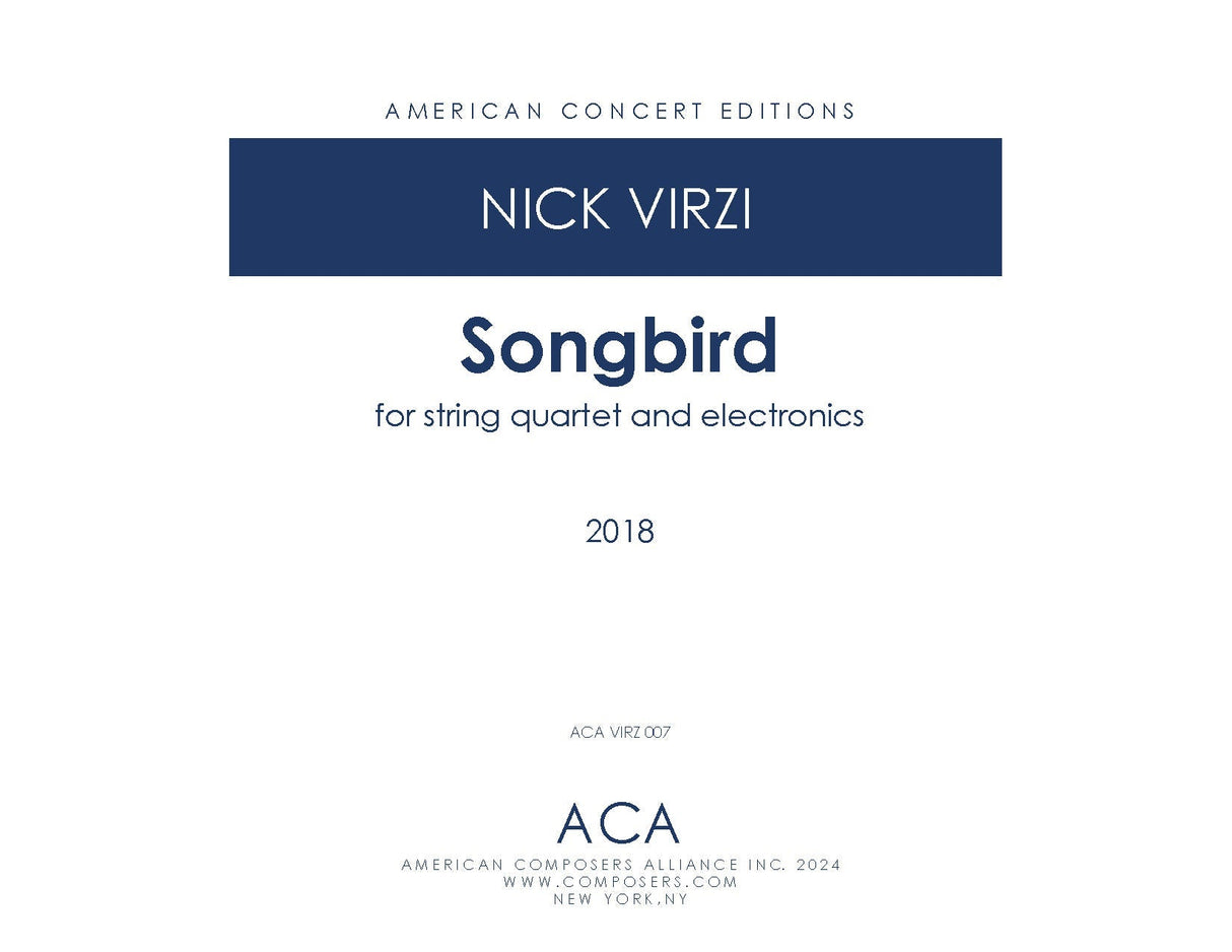 Virzi: Songbird