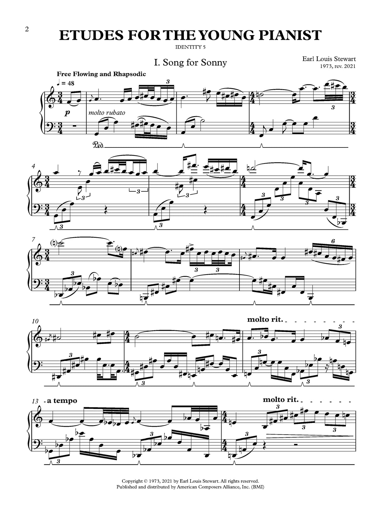 Stewart: Etudes for the Young Pianist