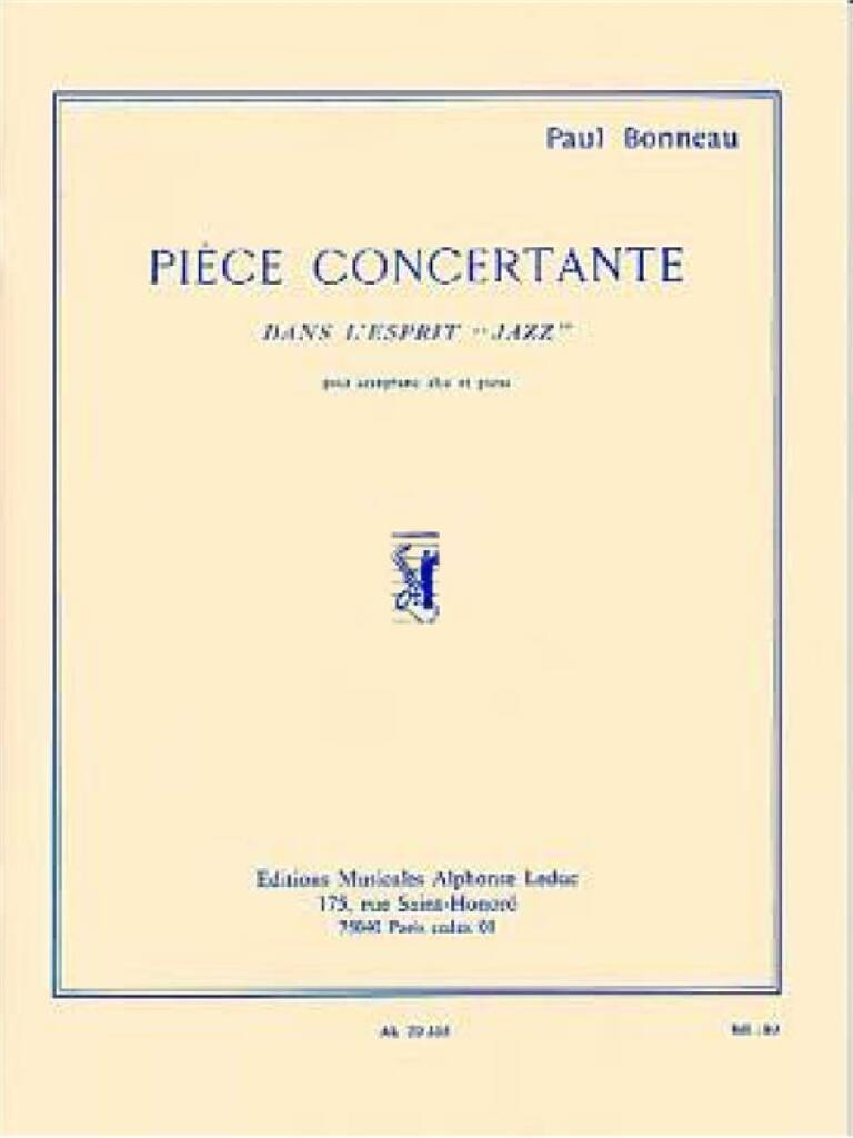 Bonneau: Piece Concertante