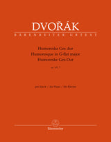 Dvořák: Humoresque in G-flat Major, Op. 101, No. 7