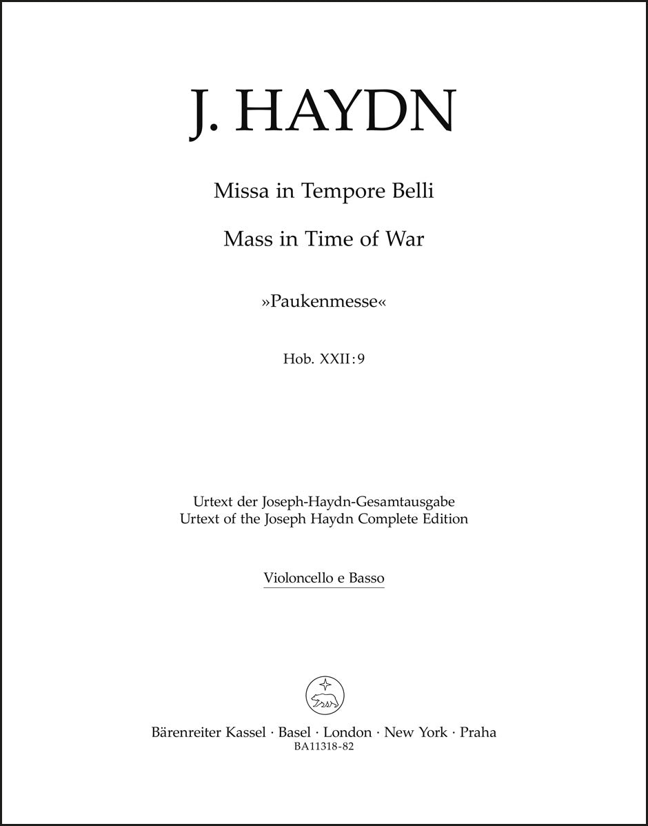 Haydn: Missa in Tempore Belli, Hob. XXII:9