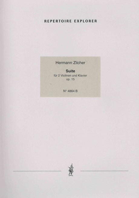 Zilcher: Suite for 2 Violins and Small Orchestra, Op. 15