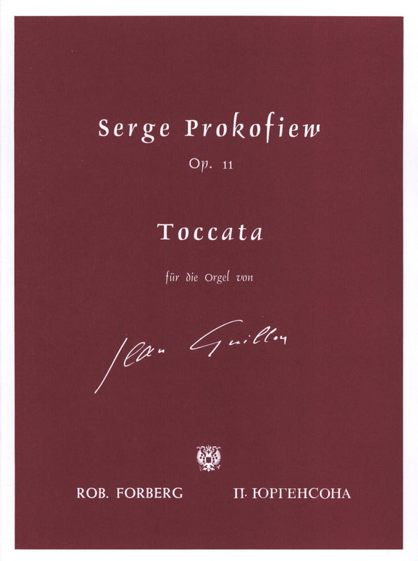 Prokofiev: Toccata, Op. 11 (arr. for organ) – Ficks Music