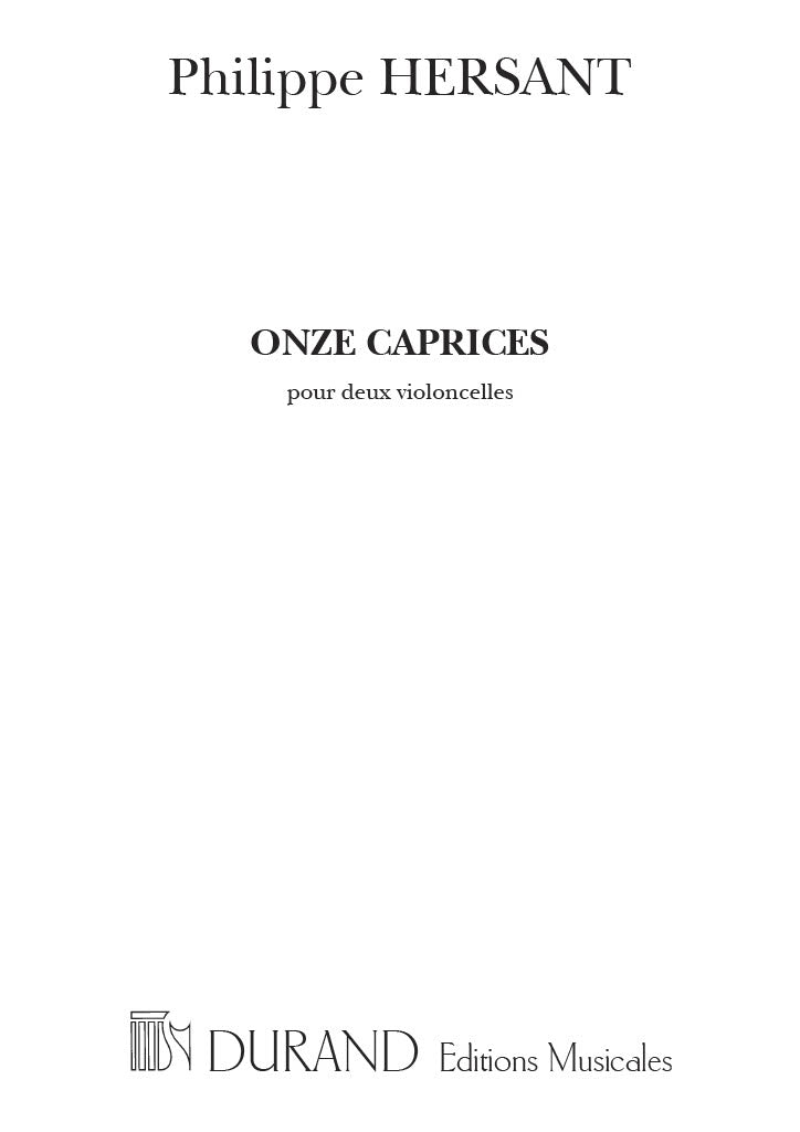 Hersant: 11 Caprices – Ficks Music