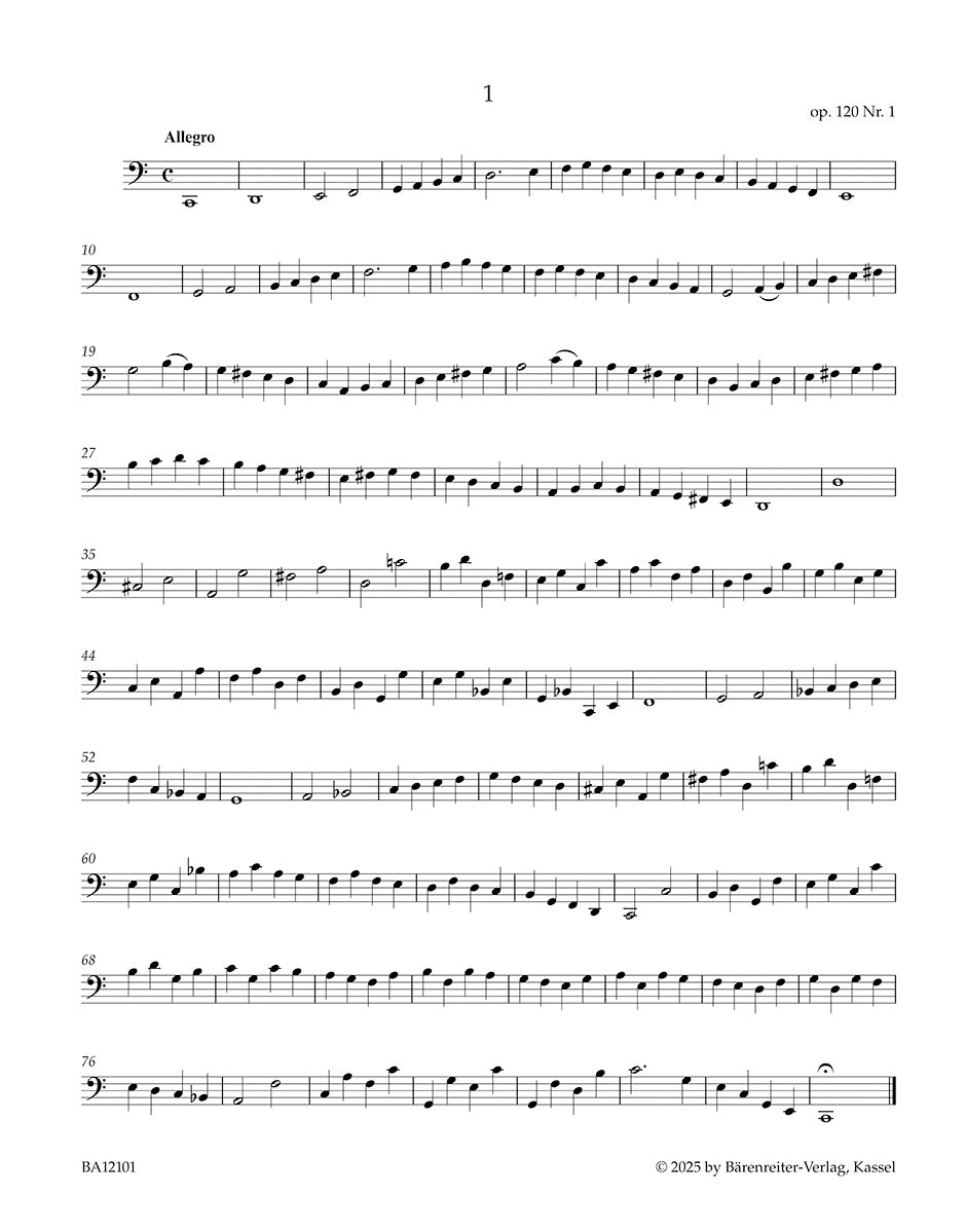 Dotzauer: Etudes for Cello