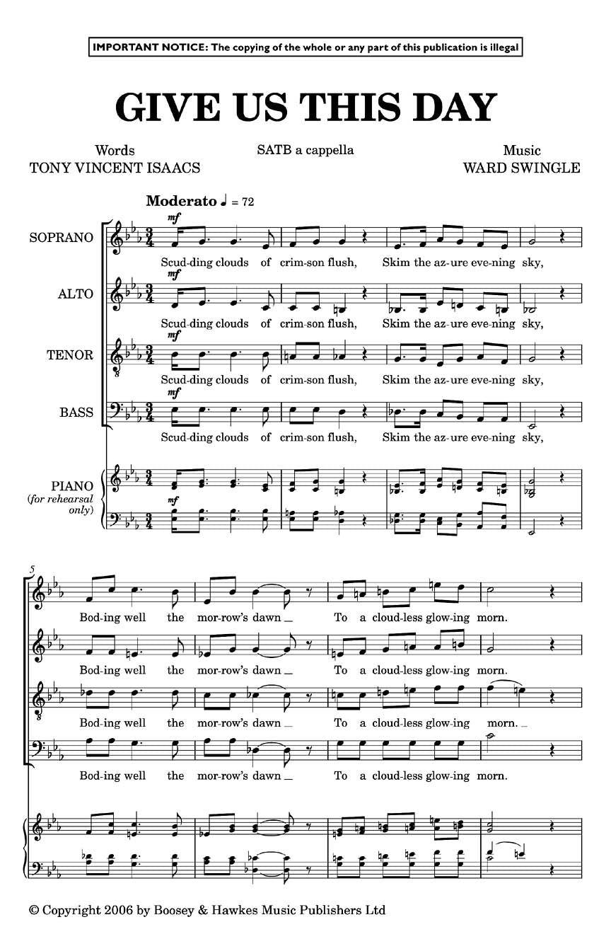 Swingle: Give Us This Day