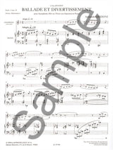 Ghidoni: Ballade et divertissement