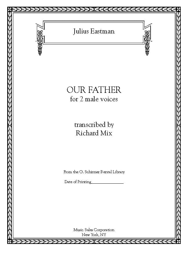 Eastman: Our Father