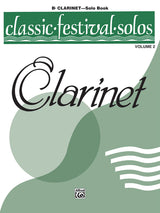 Classic Festival Solos - Clarinet - Volume 2