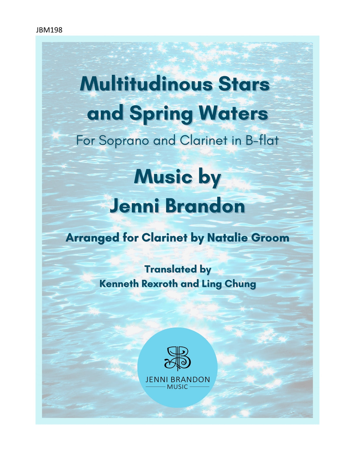Brandon: Multitudinous Stars and Spring Waters (arr. for soprano & clarinet)