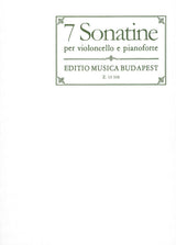7 Sonatinas by Haydn, Mozart, Beethoven and Schubert (arr. for cello & piano)