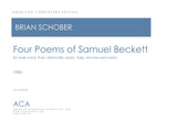 Schober: Four Poems of Samuel Beckett