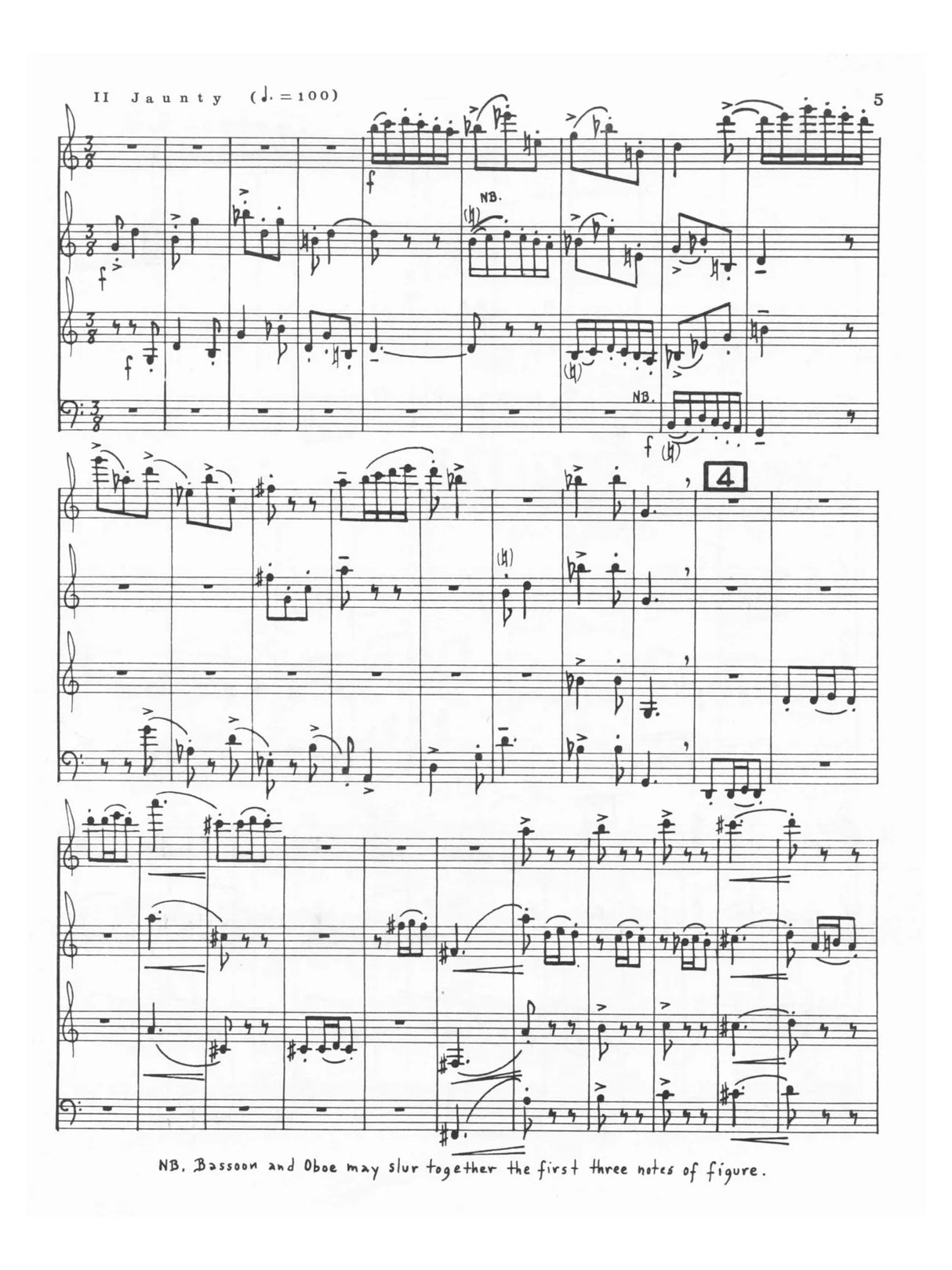 La Montaine: Woodwind Quartet, Op. 24a