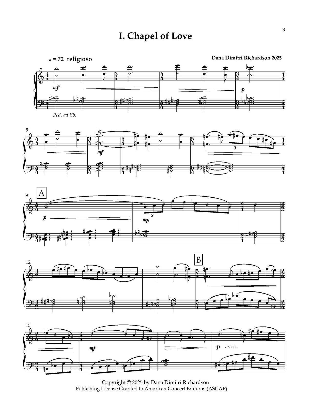 D. Richardson: Pilgrimage