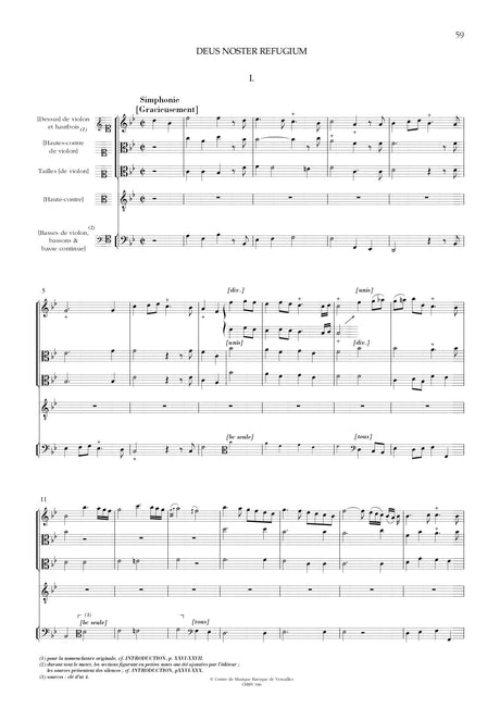 Rameau: Deus noster refugium