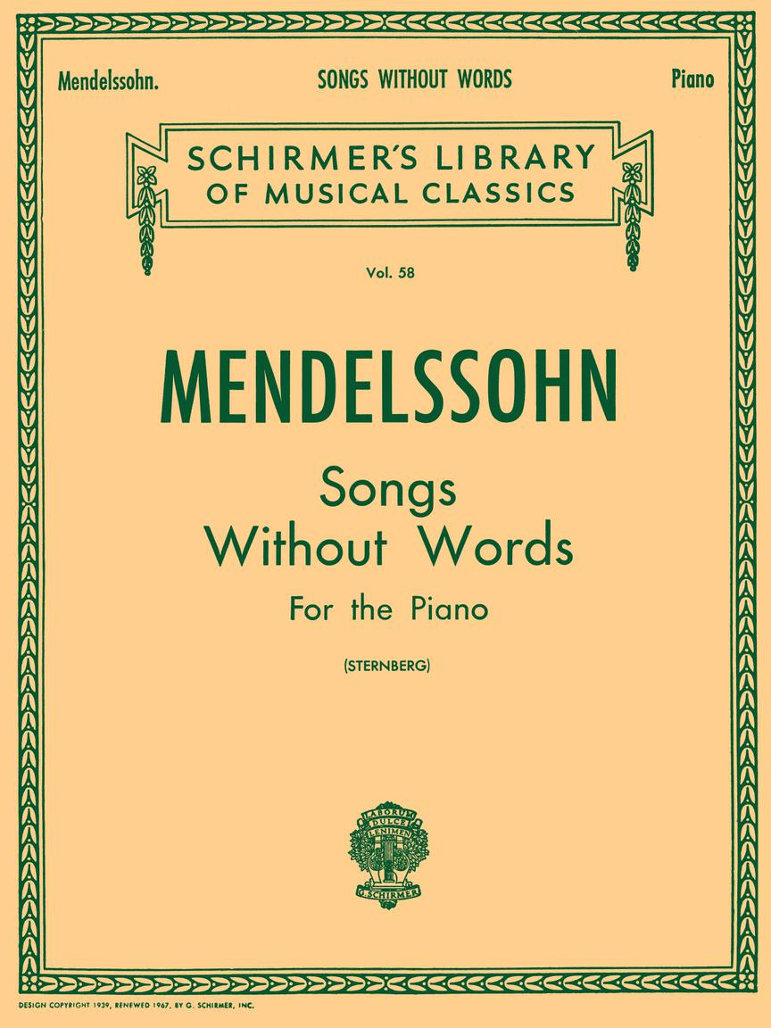 Mendelssohn: Songs Without Words