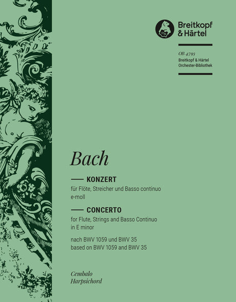 Bach: Flute Concerto in E Minor